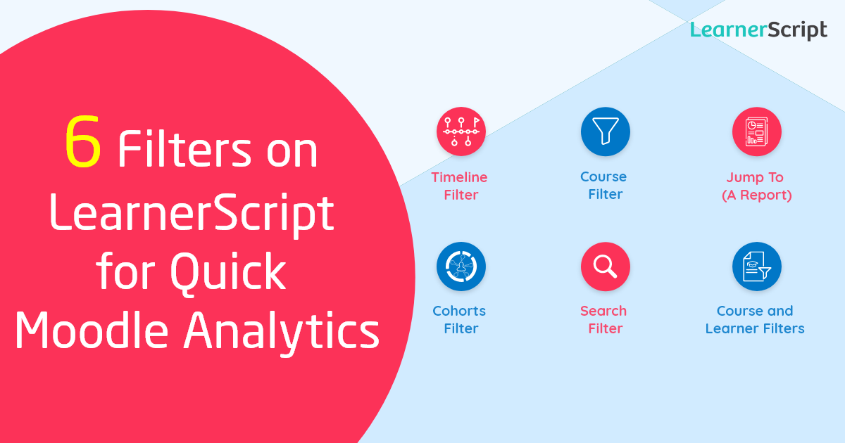 6 Filters on LearnerScript for Quick Moodle Analytics