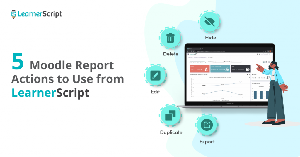 Moodle Report Actions